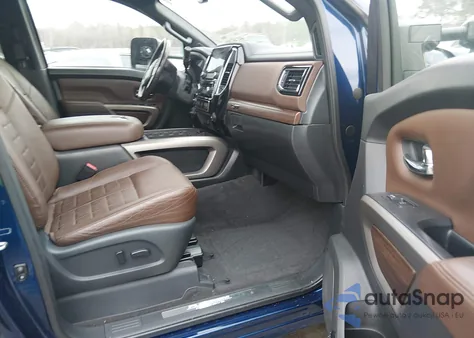 2021 Nissan Titan Xd Platinum Reserve 4X4 from USA, damaged, VIN 1N6AA1FB1MN526269